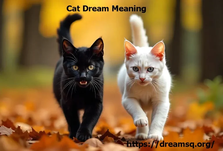 White and Black Cat Dream Meaning