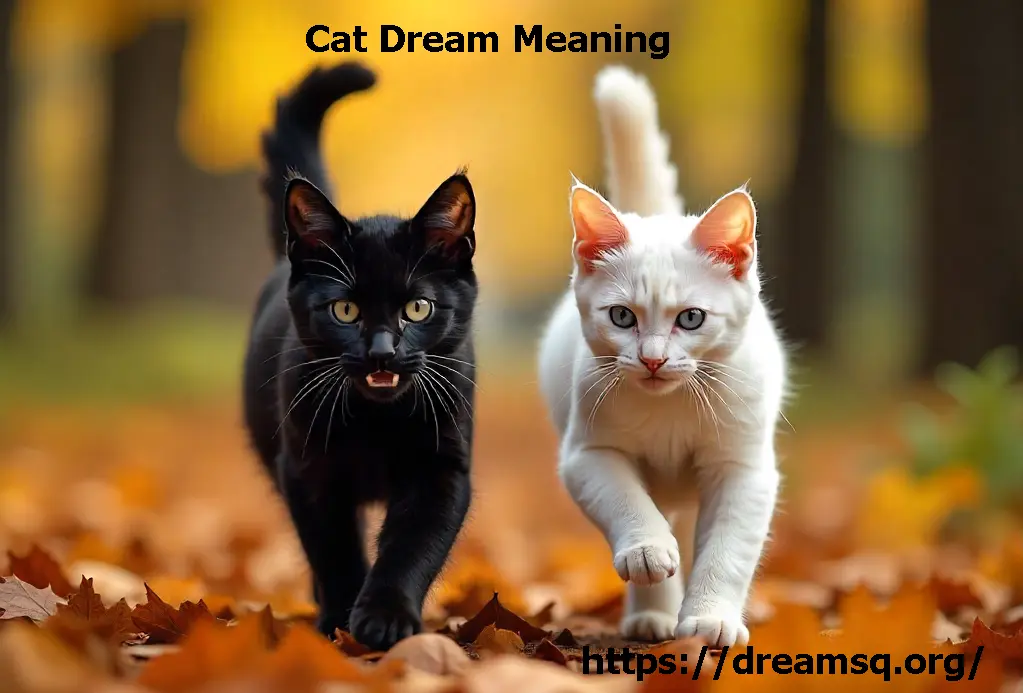 White and Black Cat Dream Meaning
