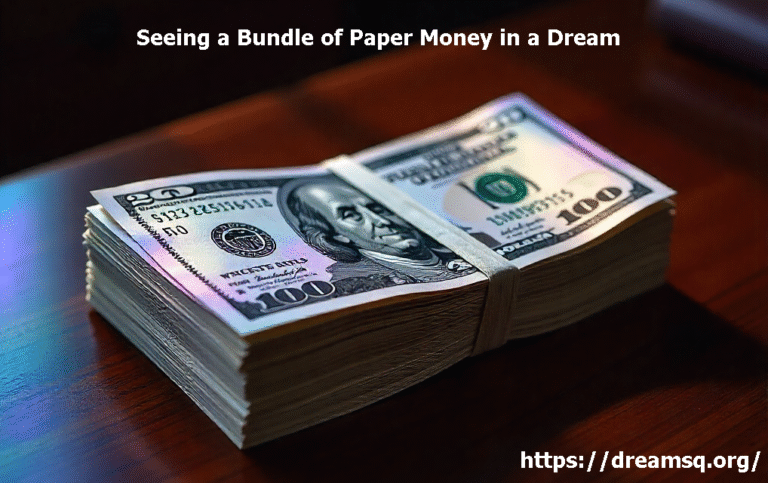 Seeing a Bundle of Paper Money in a Dream: Meaning and Interpretation