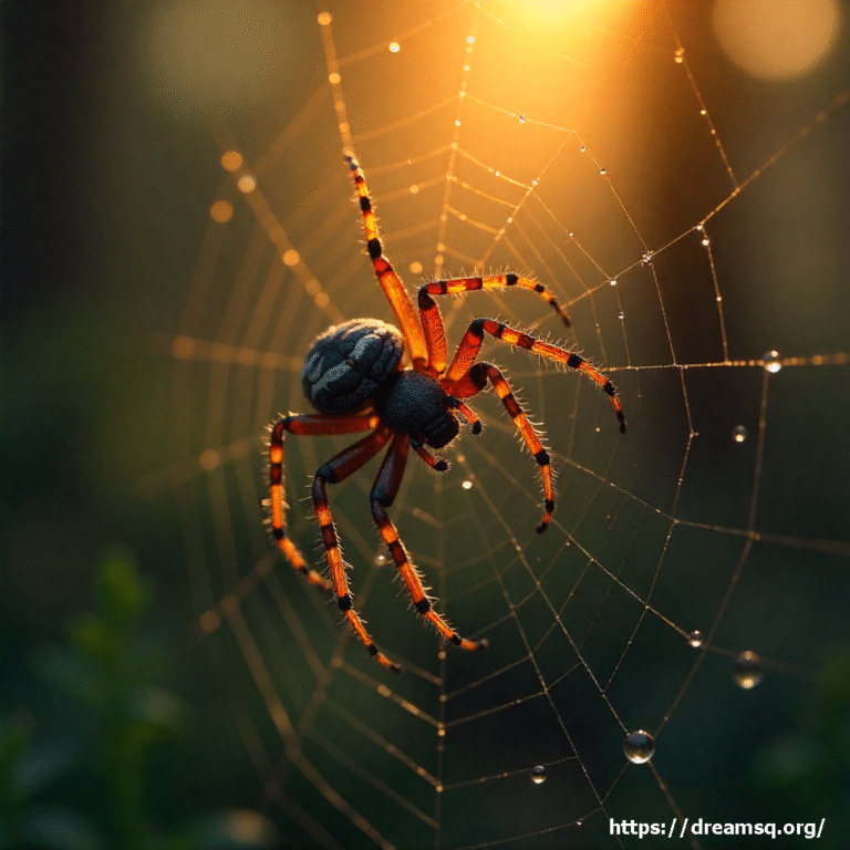 Seeing a Spider in a Dream Interpretation and Meaning