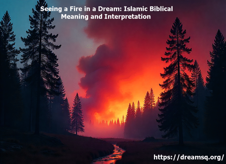 Seeing a Fire in a Dream: Islamic Biblical Meaning and Interpretation