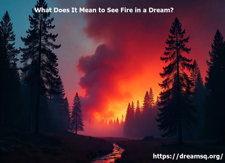 What Does It Mean to See Fire in a Dream Meaning and Interpretation