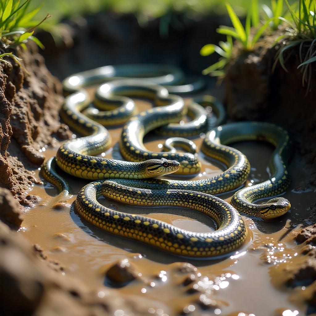 Seeing a Lot of Snakes Together in a Dream