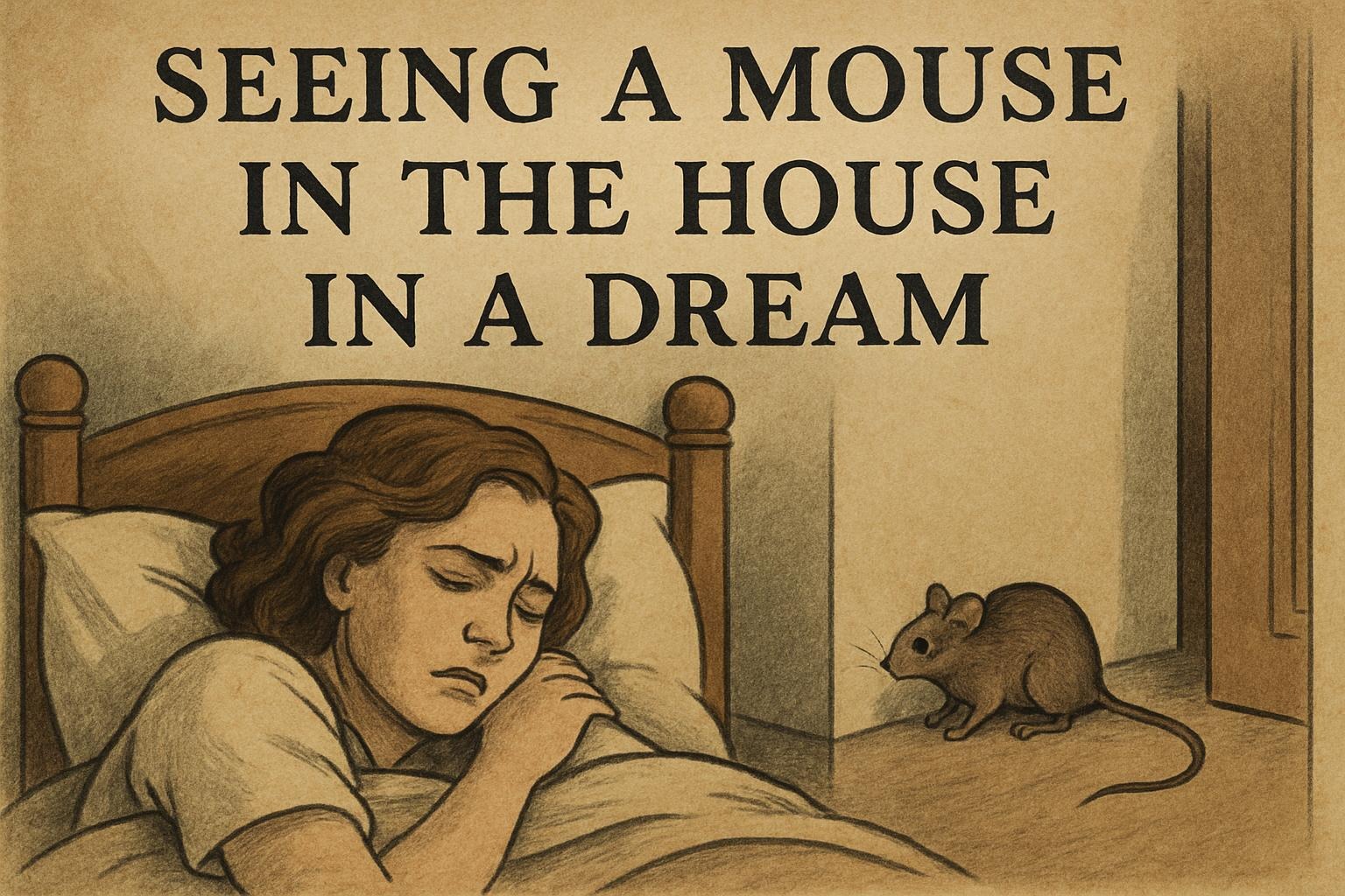 Seeing a Mouse in the House in a Dream, Finding a Mouse in the Living Room, Finding a Mouse in the Kitchen, Seeing a Mouse in the Bedroom, Discovering a Mouse in the Bathroom, Mouse in the Attic, Mouse in the Basement, Seeing Multiple Mice in the House, Chasing a Mouse in the House, Killing a Mouse in the House, Mouse Hiding in the House, Mouse Eating Food in the House, Mouse Droppings in the House, Mouse Running Across the House, Petting or Feeding a Mouse in the House, Mouse in the House at Night
