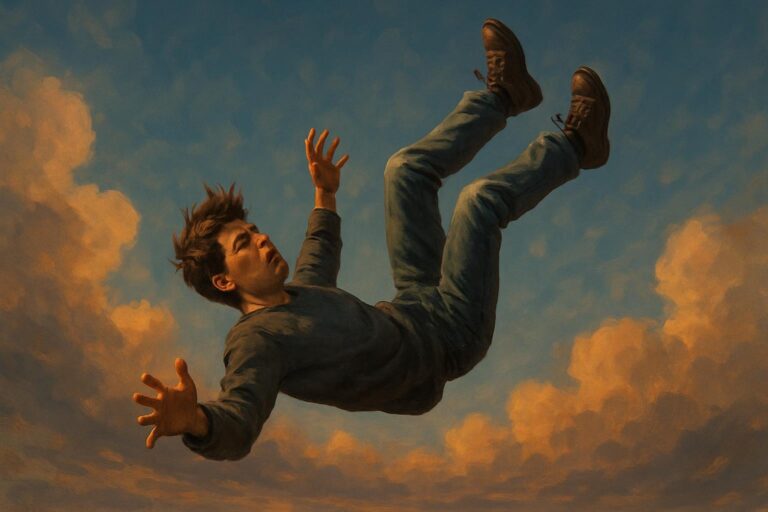 dreaming of falling from a height