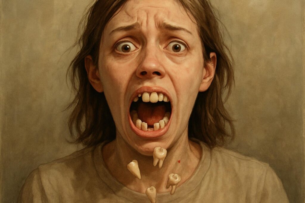 Dreaming of a Single Tooth Falling Out