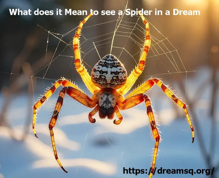 Meaning of the Spider Dream