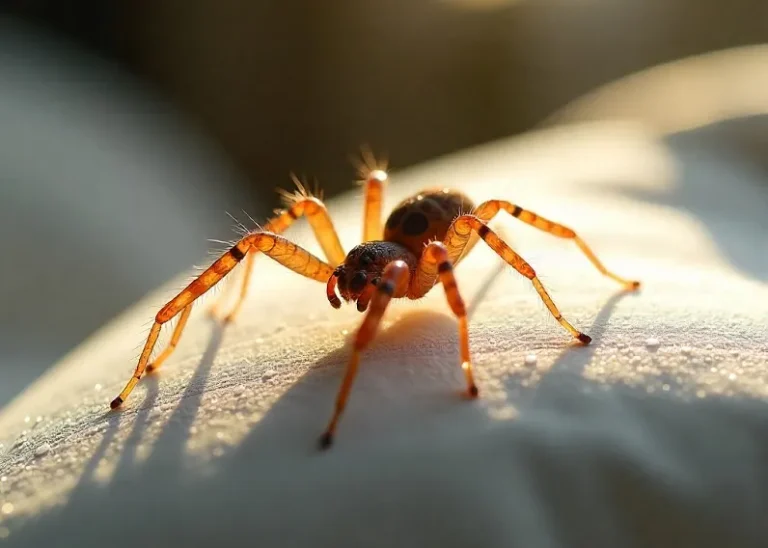 Spider on the Bed in a Dream