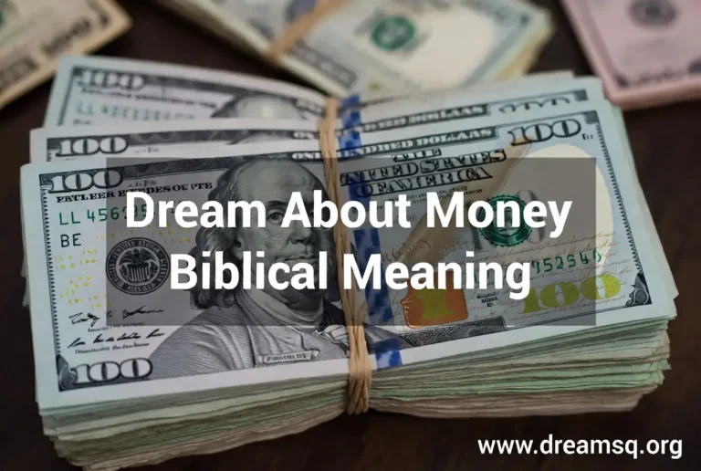 Dream About Money Biblical Meaning