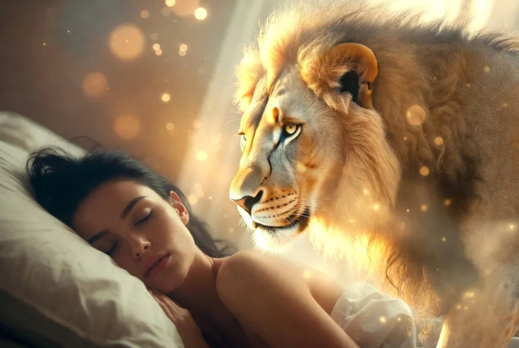 What does it mean to see a lion in a dream?