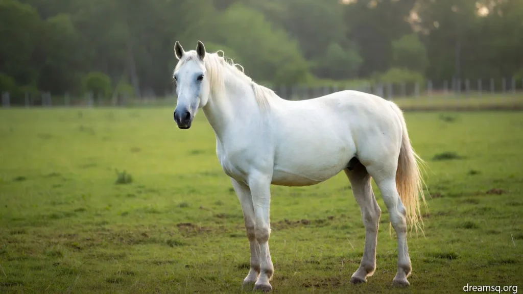 White Horse Dream Interpretation and Meaning